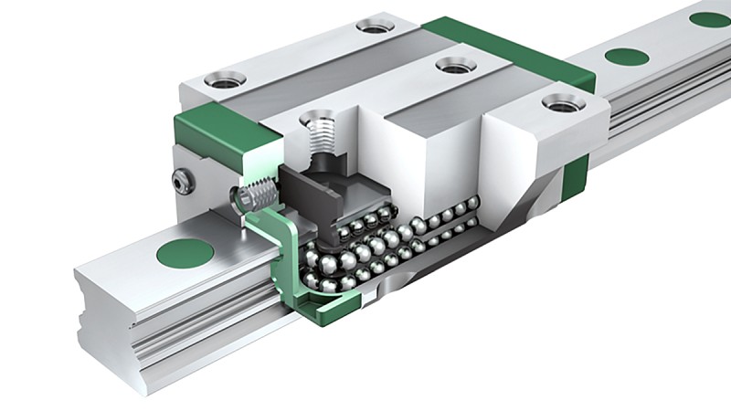 Schaeffler linjärstyrningar Fyrradiga kullagrade skenstyrningar