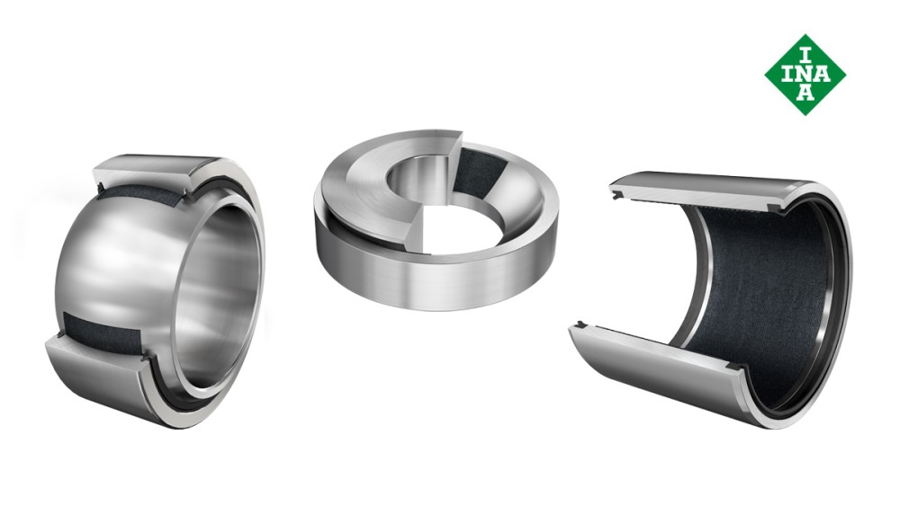 Schaeffler rolling bearings and plain bearings: Maintenance-free plain bearings